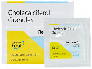 Recalmin D3 Sugar Free Granules 1gm